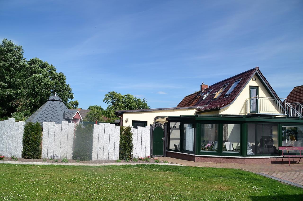Ferienwohnung 2 bei Familie Saupe Schaprode Exterior foto